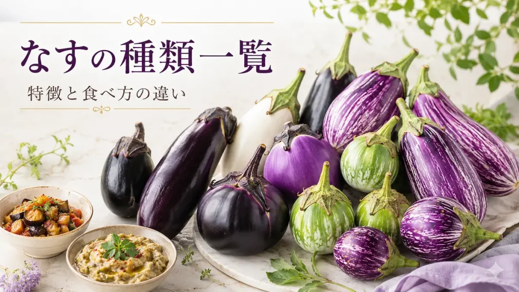なすの種類一覧アイキャッチ